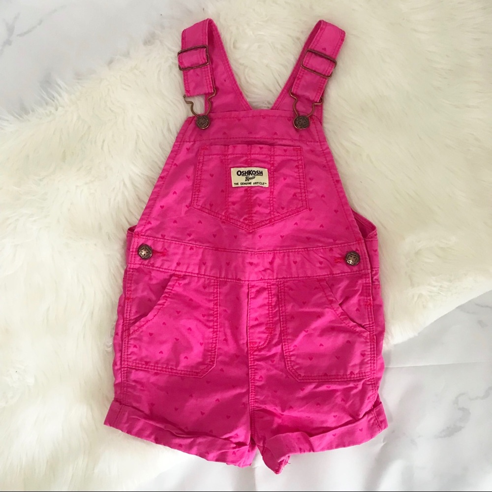 Osh Kosh B’Gosh Heart Print Overalls